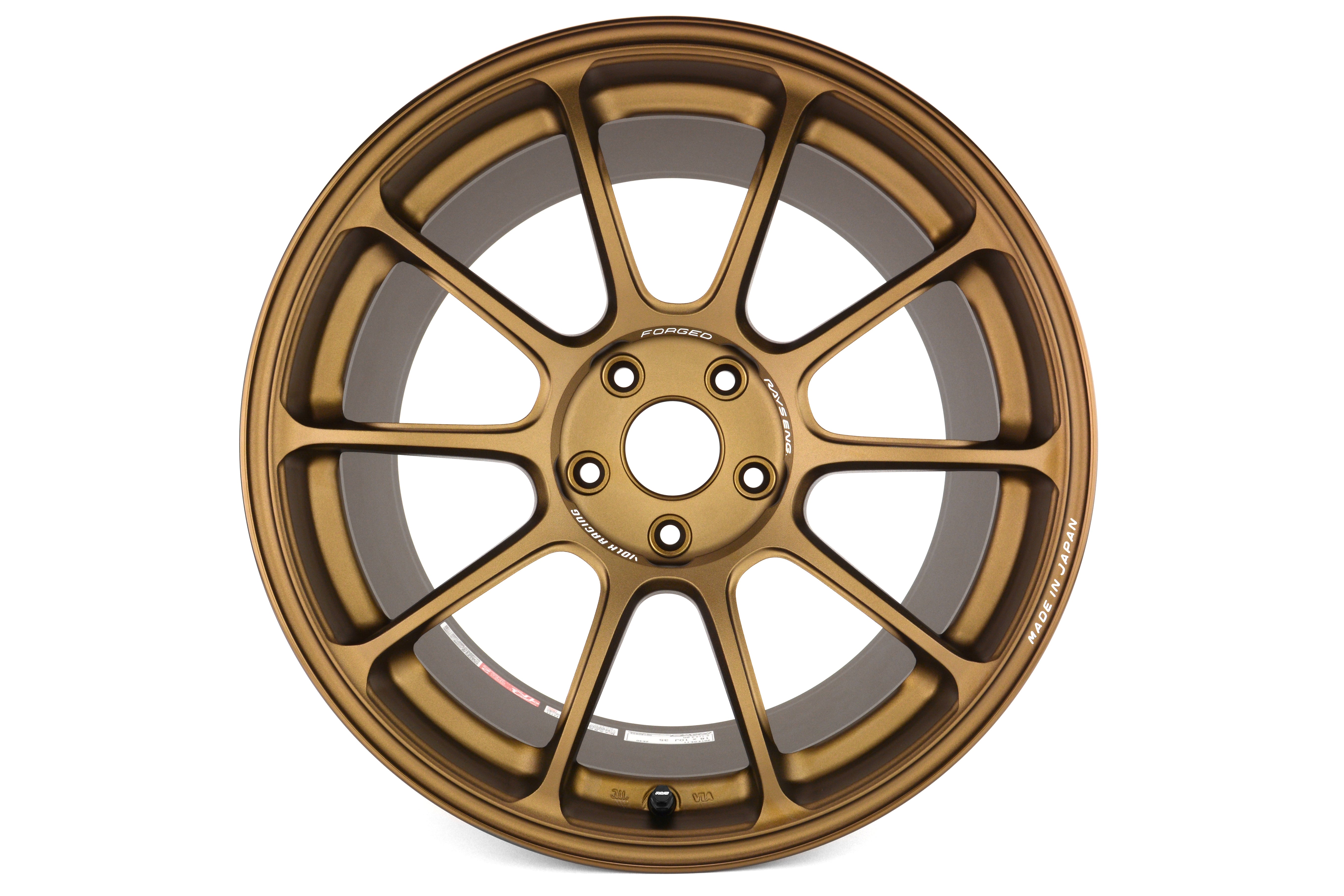Volk Racing ZE40 Bronze 18x10 +35 5x114.3 (Single Wheel) - 2015-2023 Subaru WRX / 2015-2021 STI / 2019-2023 Forester